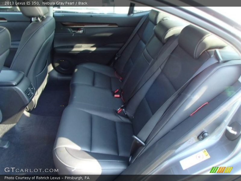 Nebula Gray Pearl / Black 2013 Lexus ES 350