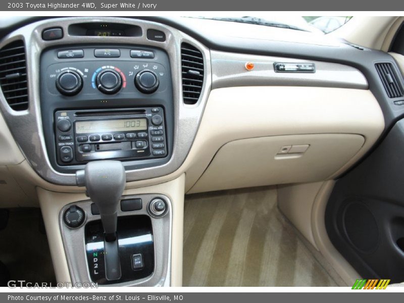 Super White / Ivory 2003 Toyota Highlander 4WD