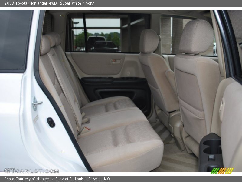Super White / Ivory 2003 Toyota Highlander 4WD