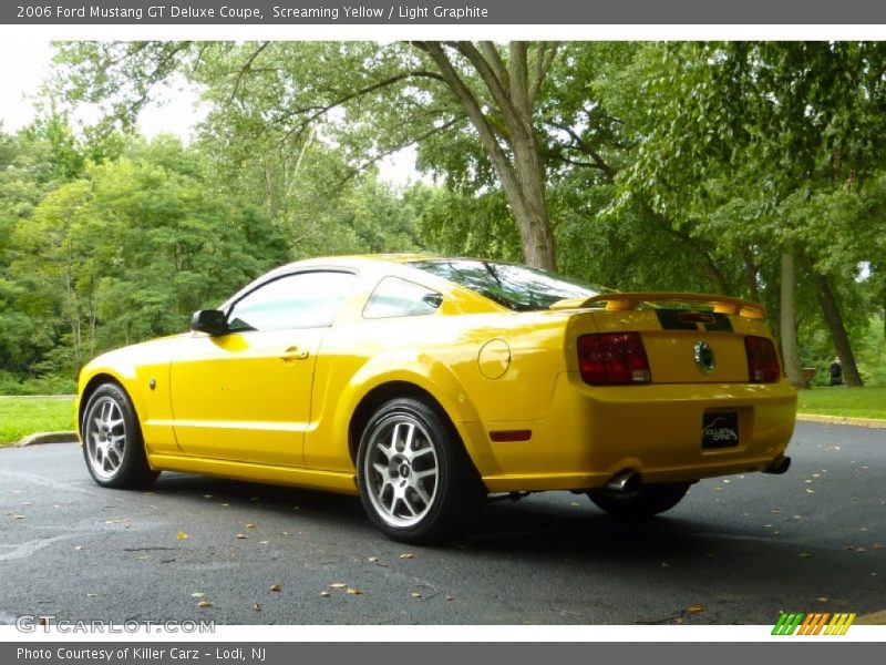 Screaming Yellow / Light Graphite 2006 Ford Mustang GT Deluxe Coupe