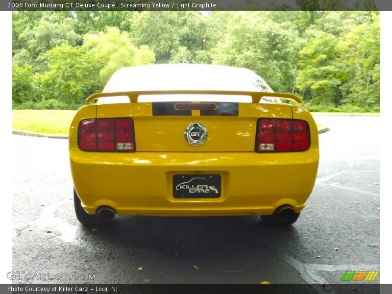 Screaming Yellow / Light Graphite 2006 Ford Mustang GT Deluxe Coupe