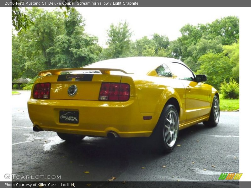Screaming Yellow / Light Graphite 2006 Ford Mustang GT Deluxe Coupe