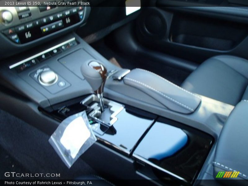 Nebula Gray Pearl / Black 2013 Lexus ES 350