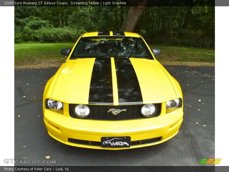 Screaming Yellow / Light Graphite 2006 Ford Mustang GT Deluxe Coupe