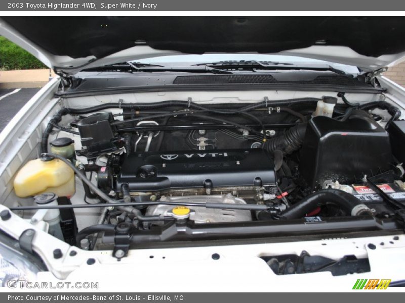 Super White / Ivory 2003 Toyota Highlander 4WD