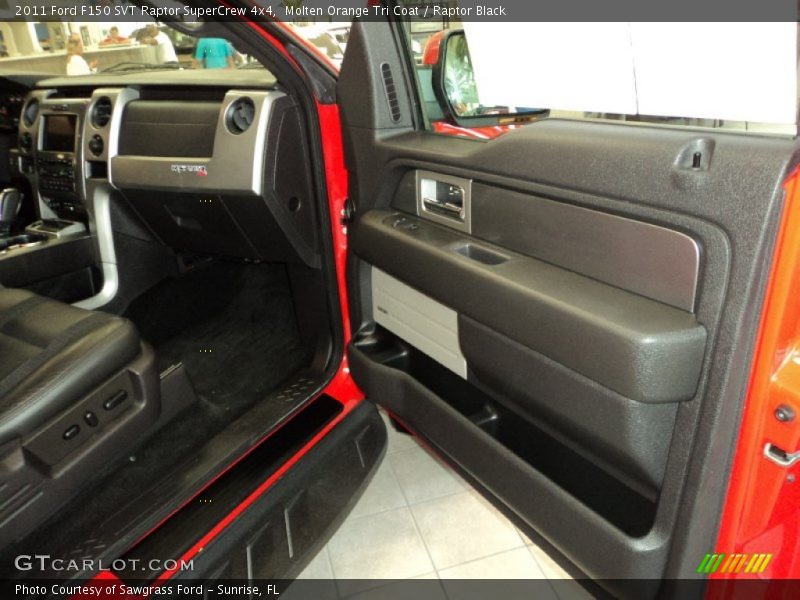Molten Orange Tri Coat / Raptor Black 2011 Ford F150 SVT Raptor SuperCrew 4x4