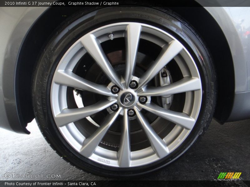 Graphite Shadow / Graphite 2010 Infiniti G 37 Journey Coupe