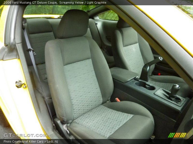 Screaming Yellow / Light Graphite 2006 Ford Mustang GT Deluxe Coupe
