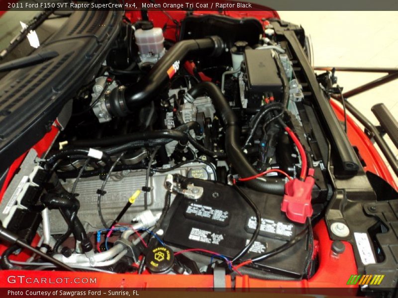 Molten Orange Tri Coat / Raptor Black 2011 Ford F150 SVT Raptor SuperCrew 4x4