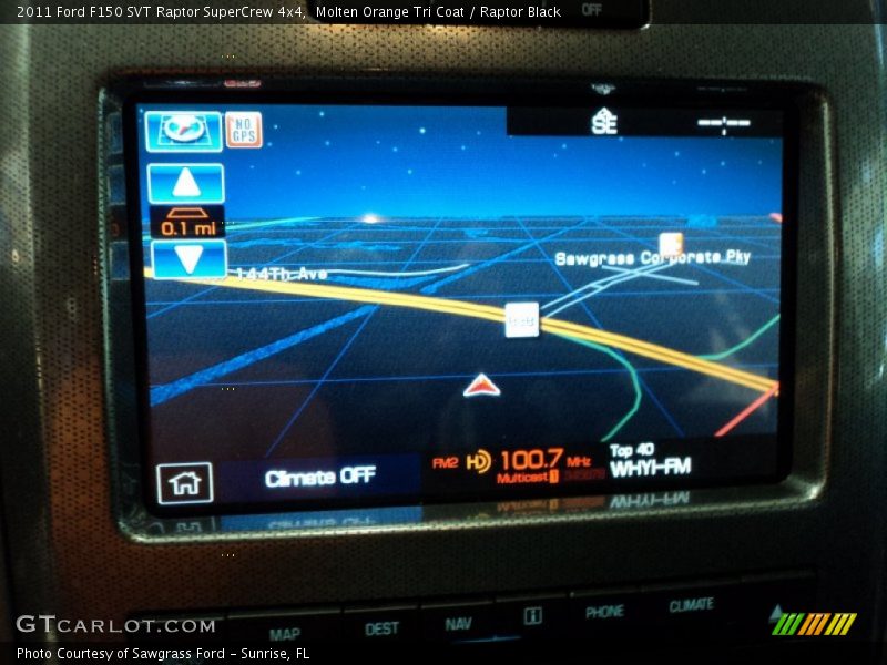 Molten Orange Tri Coat / Raptor Black 2011 Ford F150 SVT Raptor SuperCrew 4x4