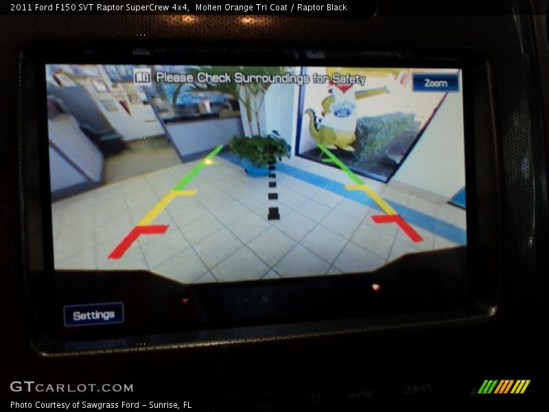 Molten Orange Tri Coat / Raptor Black 2011 Ford F150 SVT Raptor SuperCrew 4x4