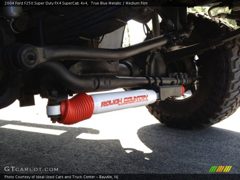 True Blue Metallic / Medium Flint 2004 Ford F250 Super Duty FX4 SuperCab 4x4