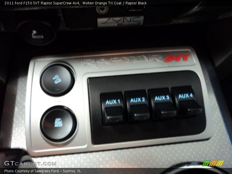 Molten Orange Tri Coat / Raptor Black 2011 Ford F150 SVT Raptor SuperCrew 4x4