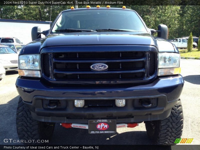 True Blue Metallic / Medium Flint 2004 Ford F250 Super Duty FX4 SuperCab 4x4