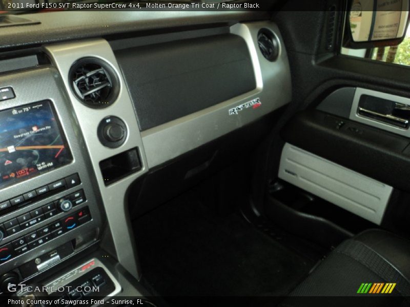 Molten Orange Tri Coat / Raptor Black 2011 Ford F150 SVT Raptor SuperCrew 4x4