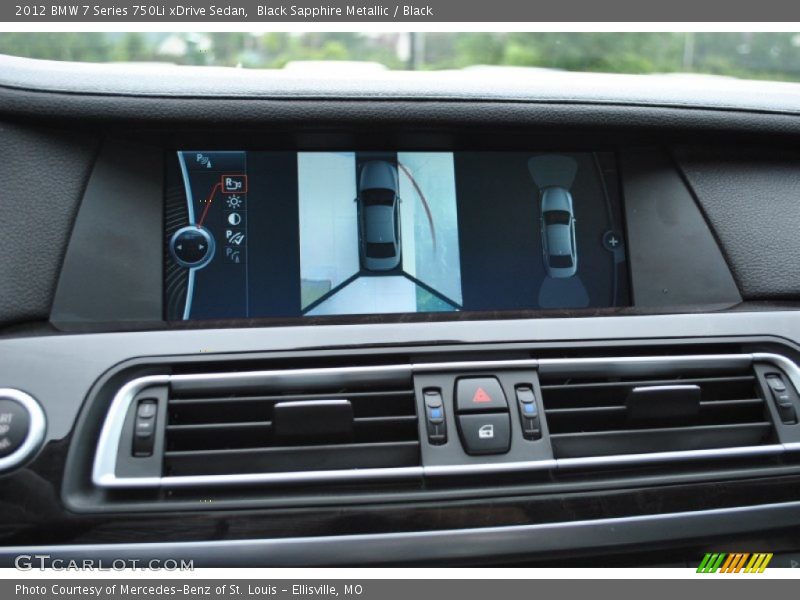 Black Sapphire Metallic / Black 2012 BMW 7 Series 750Li xDrive Sedan
