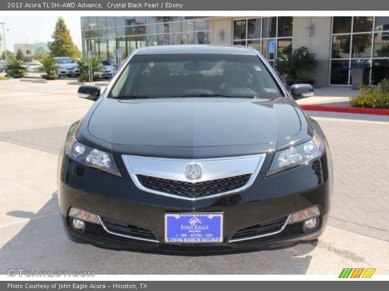 Crystal Black Pearl / Ebony 2013 Acura TL SH-AWD Advance