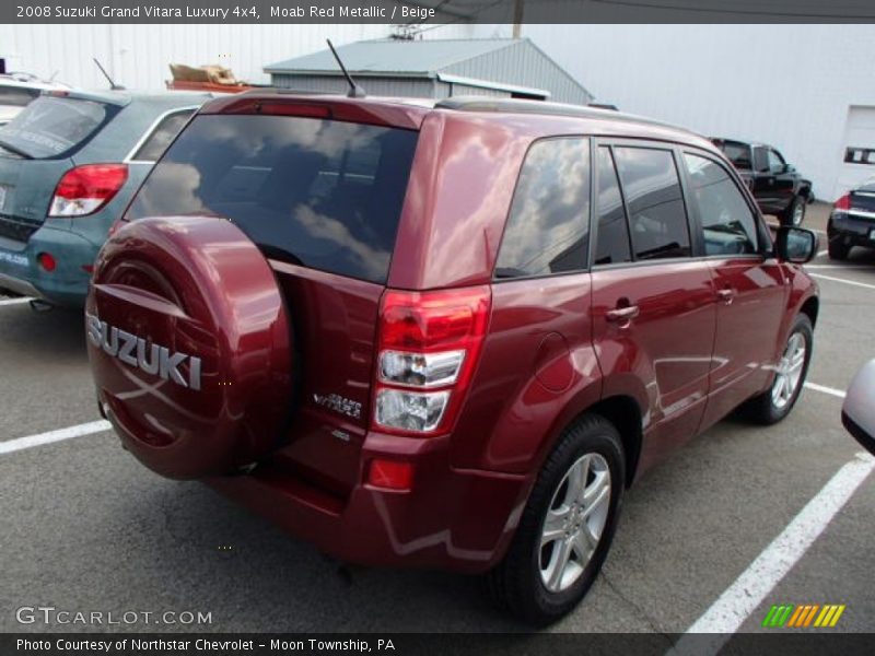 Moab Red Metallic / Beige 2008 Suzuki Grand Vitara Luxury 4x4