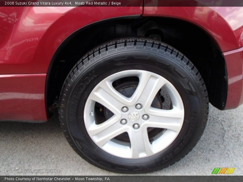 Moab Red Metallic / Beige 2008 Suzuki Grand Vitara Luxury 4x4