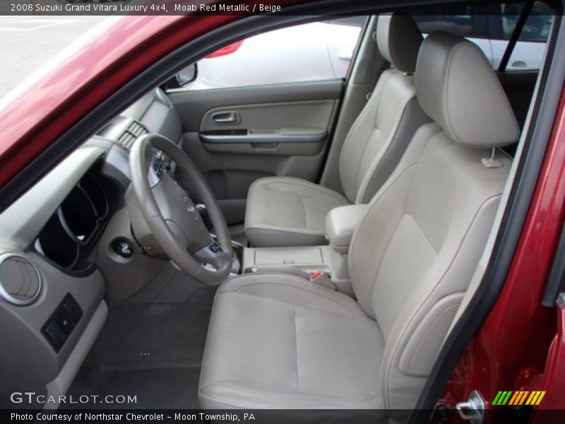 Moab Red Metallic / Beige 2008 Suzuki Grand Vitara Luxury 4x4