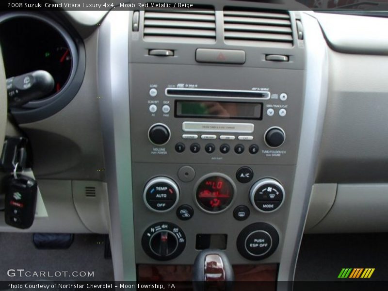 Moab Red Metallic / Beige 2008 Suzuki Grand Vitara Luxury 4x4