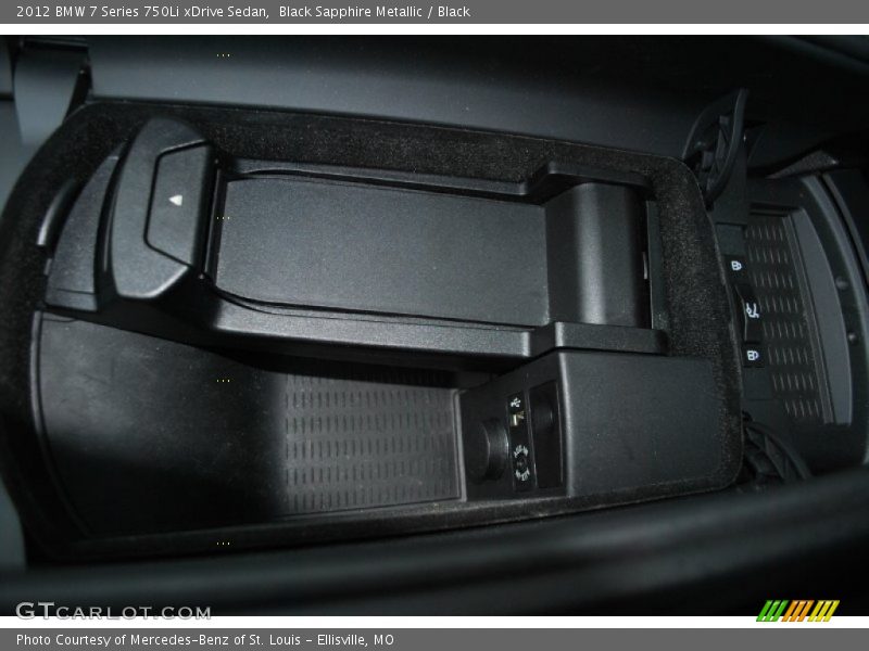 Black Sapphire Metallic / Black 2012 BMW 7 Series 750Li xDrive Sedan