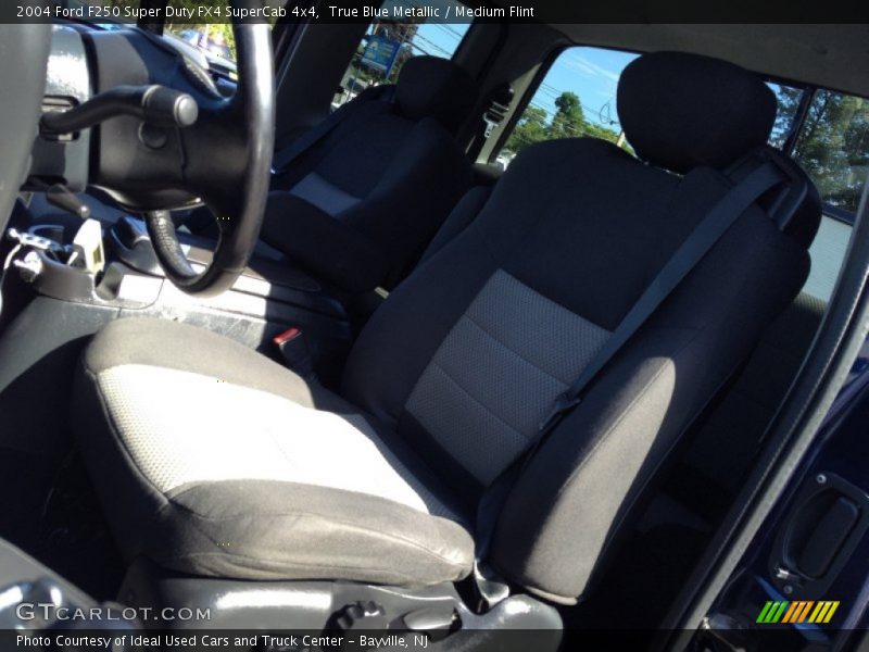 True Blue Metallic / Medium Flint 2004 Ford F250 Super Duty FX4 SuperCab 4x4