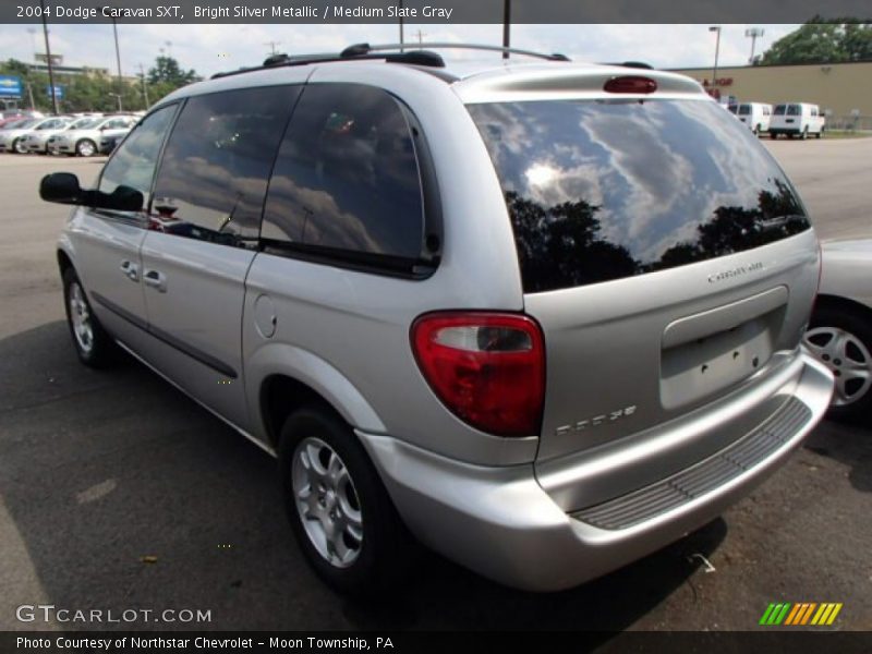 Bright Silver Metallic / Medium Slate Gray 2004 Dodge Caravan SXT