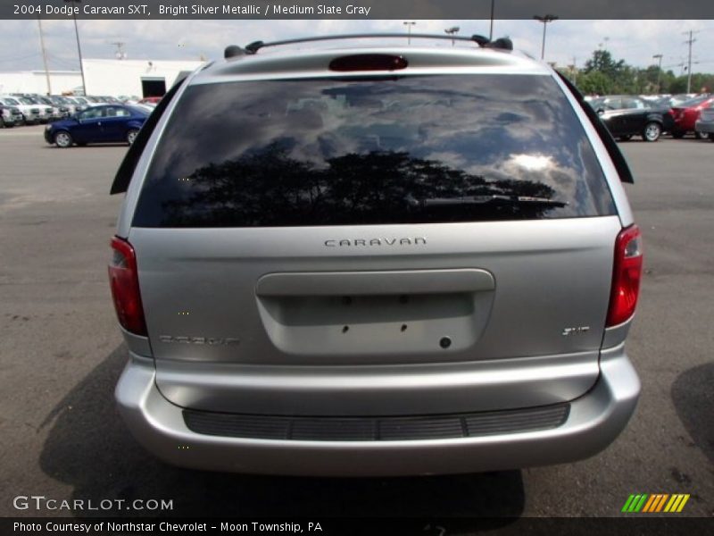 Bright Silver Metallic / Medium Slate Gray 2004 Dodge Caravan SXT