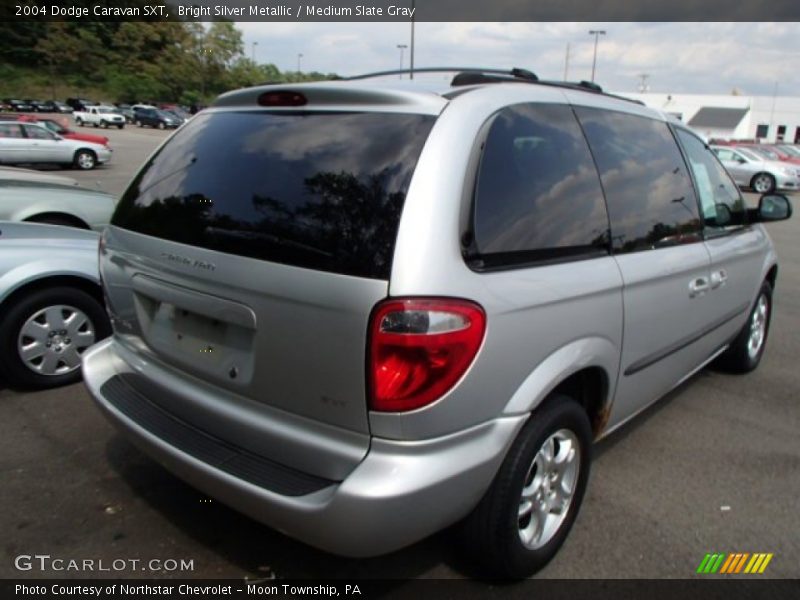 Bright Silver Metallic / Medium Slate Gray 2004 Dodge Caravan SXT