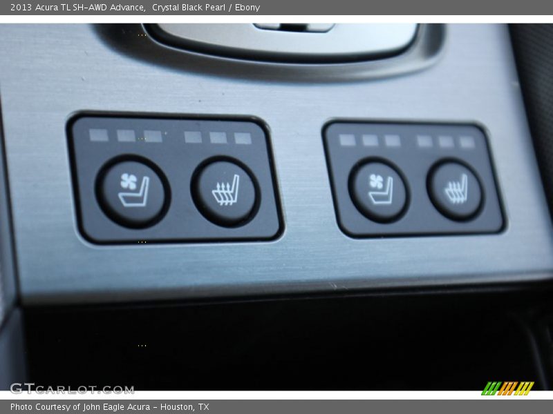 Crystal Black Pearl / Ebony 2013 Acura TL SH-AWD Advance