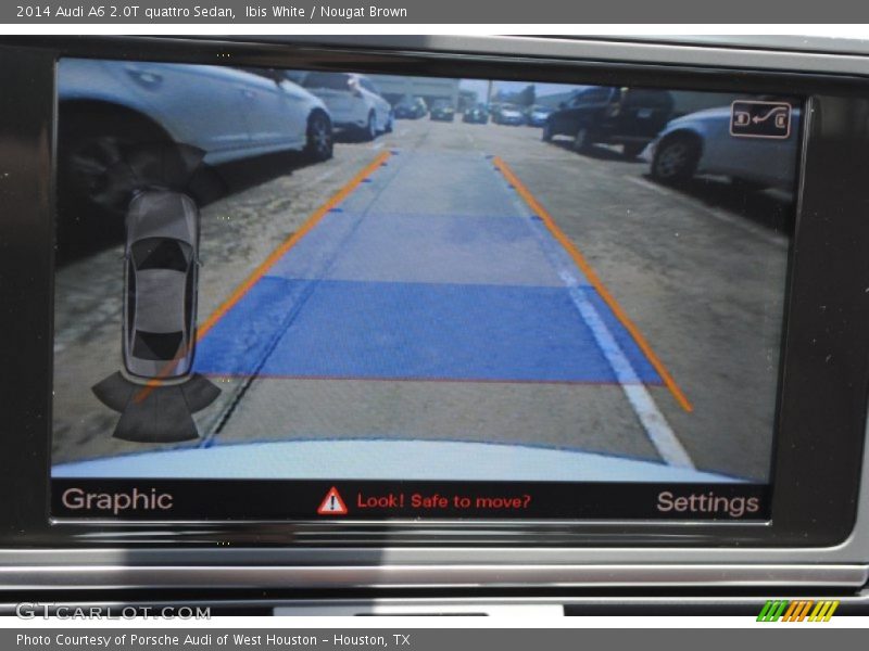 Ibis White / Nougat Brown 2014 Audi A6 2.0T quattro Sedan