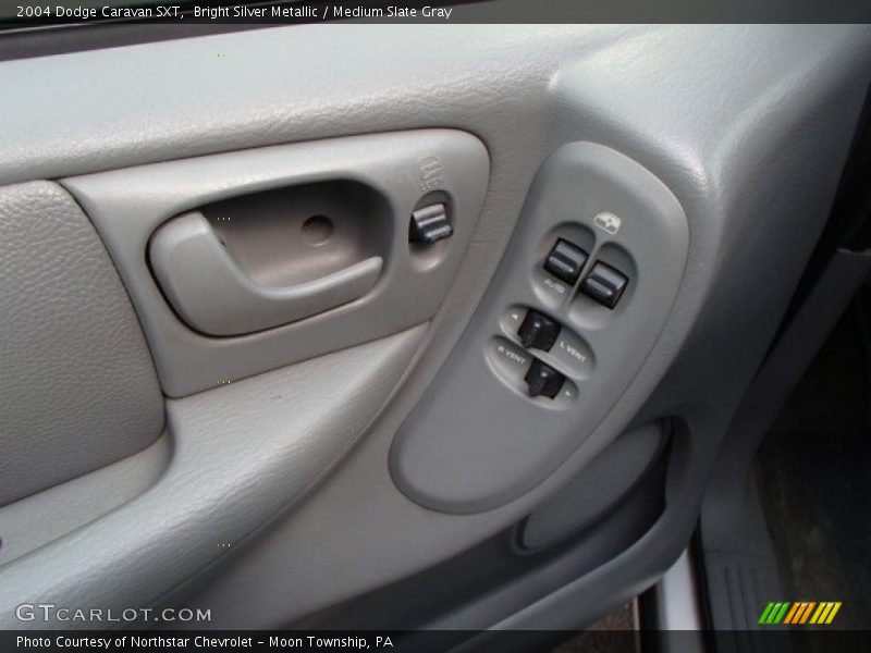 Bright Silver Metallic / Medium Slate Gray 2004 Dodge Caravan SXT