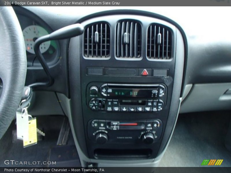 Bright Silver Metallic / Medium Slate Gray 2004 Dodge Caravan SXT