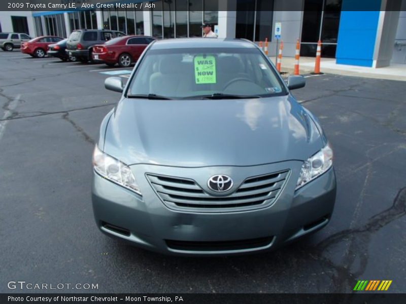 Aloe Green Metallic / Ash 2009 Toyota Camry LE