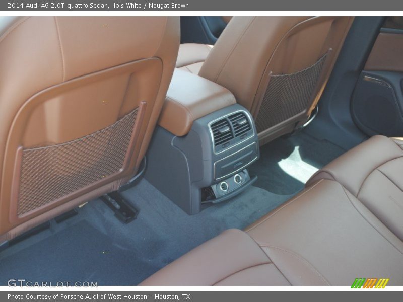 Ibis White / Nougat Brown 2014 Audi A6 2.0T quattro Sedan