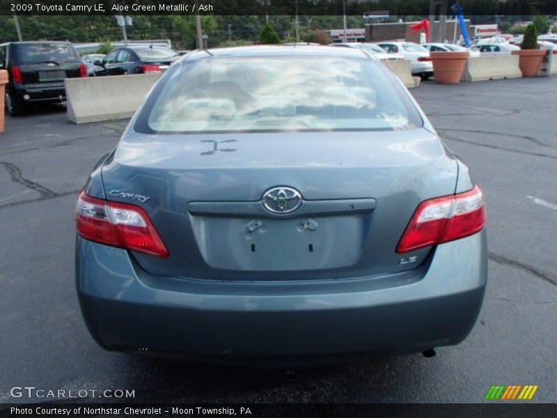 Aloe Green Metallic / Ash 2009 Toyota Camry LE