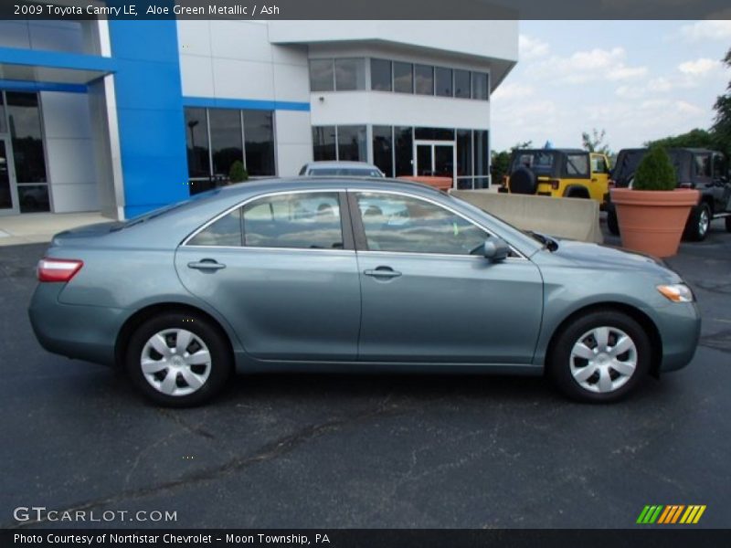 Aloe Green Metallic / Ash 2009 Toyota Camry LE
