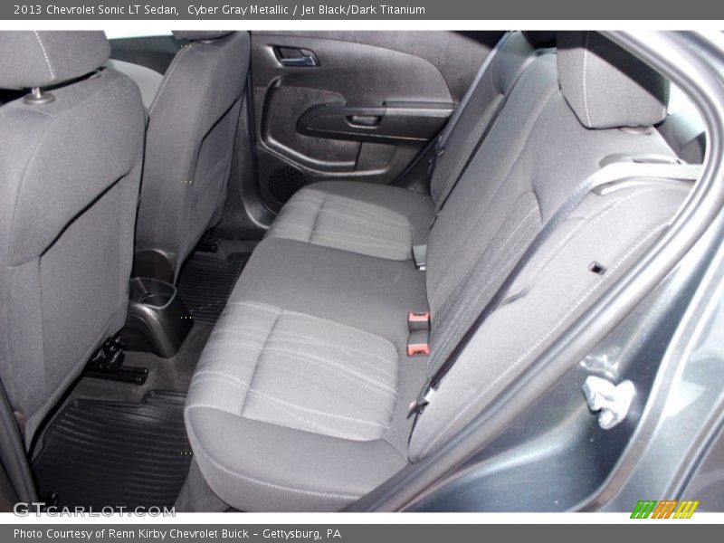 Cyber Gray Metallic / Jet Black/Dark Titanium 2013 Chevrolet Sonic LT Sedan