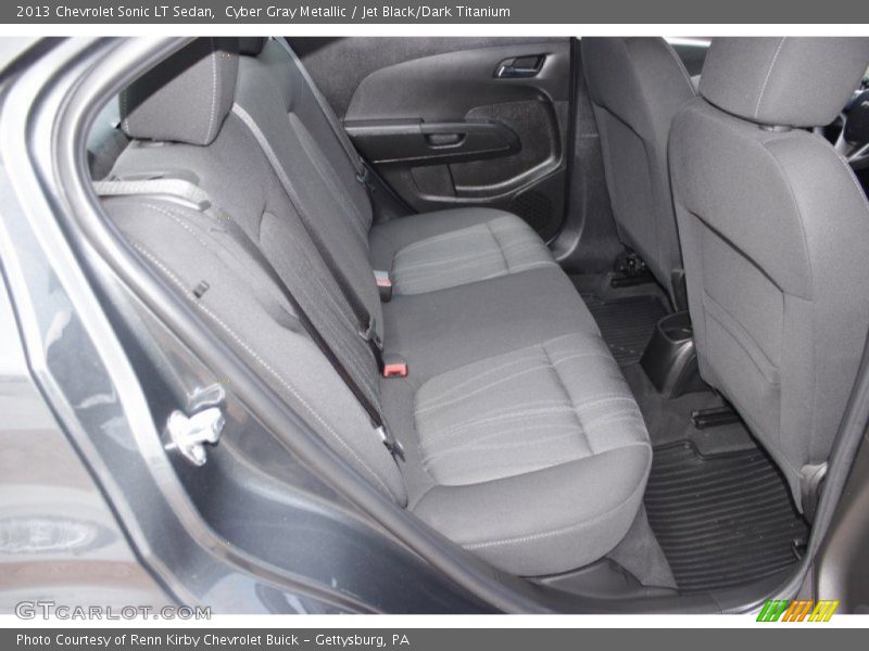 Cyber Gray Metallic / Jet Black/Dark Titanium 2013 Chevrolet Sonic LT Sedan