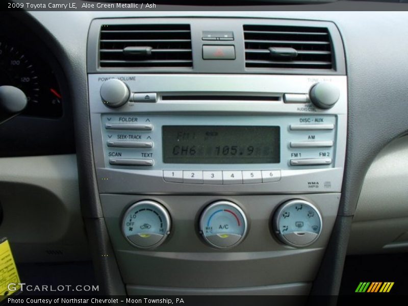 Aloe Green Metallic / Ash 2009 Toyota Camry LE