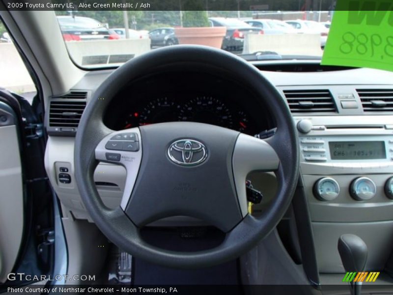 Aloe Green Metallic / Ash 2009 Toyota Camry LE
