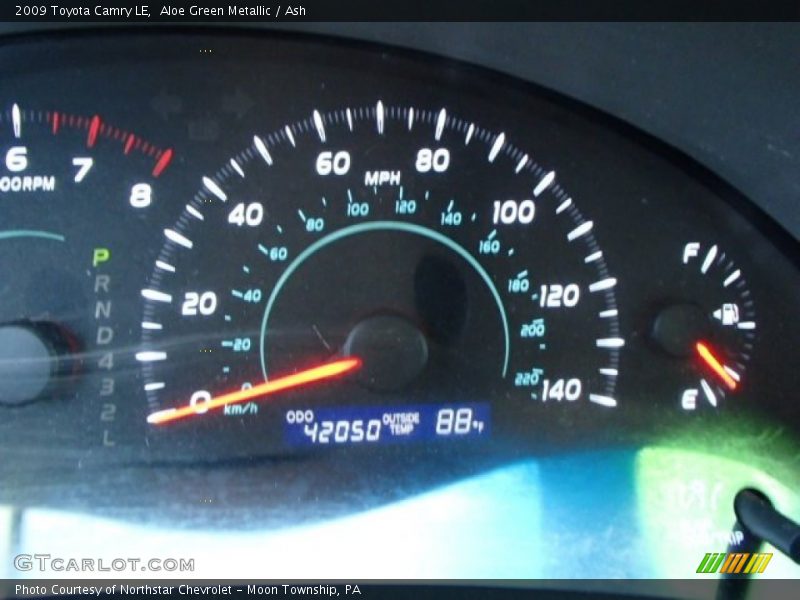 Aloe Green Metallic / Ash 2009 Toyota Camry LE