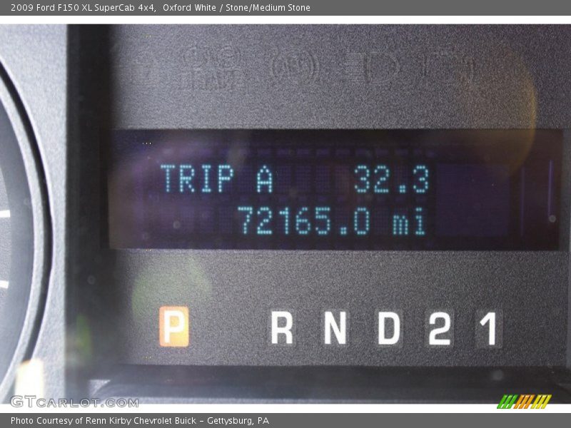 Oxford White / Stone/Medium Stone 2009 Ford F150 XL SuperCab 4x4