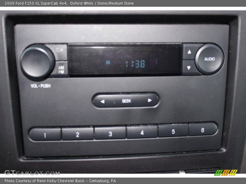 Oxford White / Stone/Medium Stone 2009 Ford F150 XL SuperCab 4x4