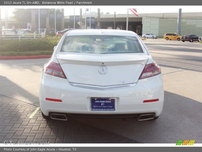 Bellanova White Pearl / Parchment 2013 Acura TL SH-AWD