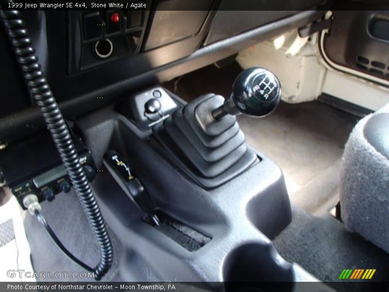 Stone White / Agate 1999 Jeep Wrangler SE 4x4