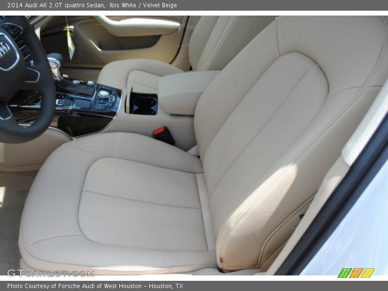 Ibis White / Velvet Beige 2014 Audi A6 2.0T quattro Sedan