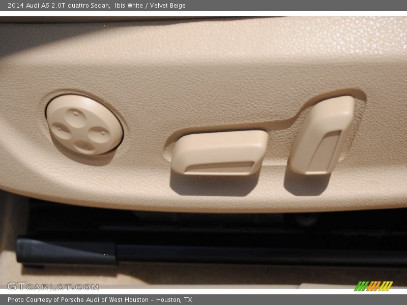 Ibis White / Velvet Beige 2014 Audi A6 2.0T quattro Sedan