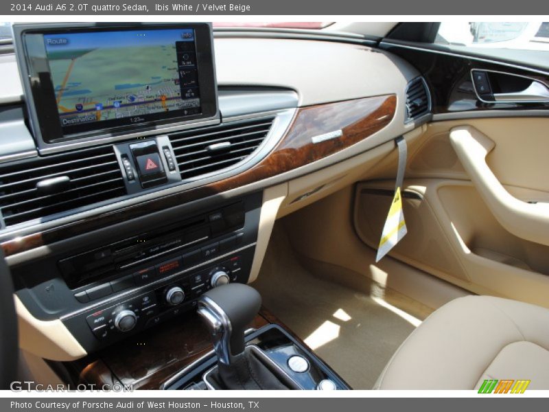 Ibis White / Velvet Beige 2014 Audi A6 2.0T quattro Sedan